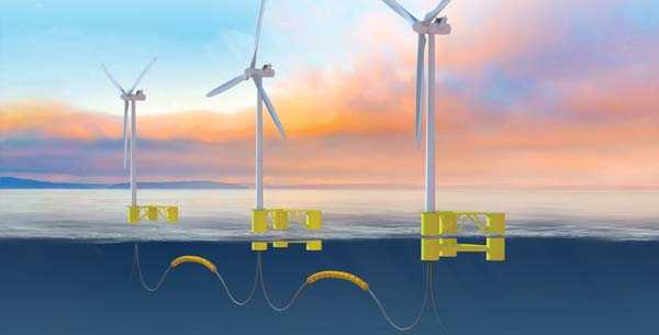 Floating offshore wind solutions