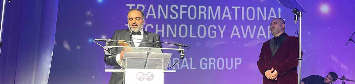 Balmoral collects prestigious OAA Award for Technology Transformation